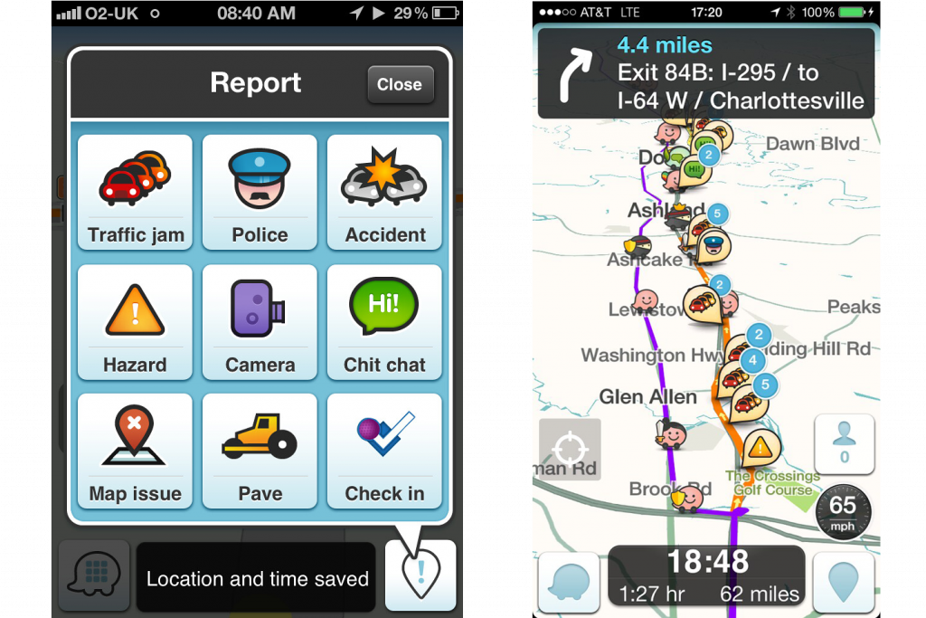 Waze Real-Time Road Conditions